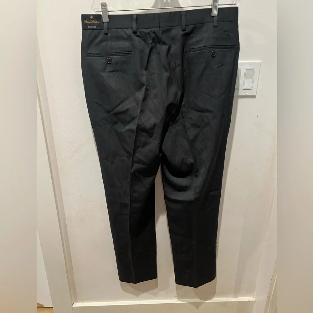 NWT Brooks Brothers Elegant Dark Dress Trousers - Picture 5 of 10